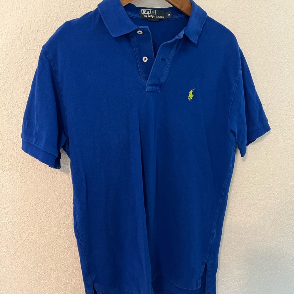Polo by Ralph Lauren Men's Royal Blue Polo Shirt